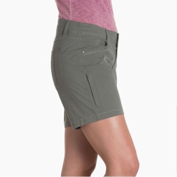 Kuhl Vintage Patina Dye Hiking Shorts Tan Brown - Picture 14 of 14